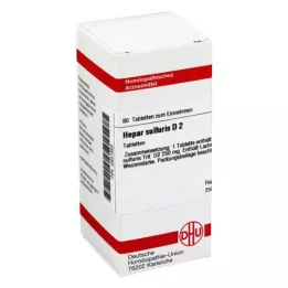 HEPAR SULFURIS D 2 compresse, 80 pz