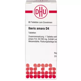 IBERIS AMARA D 4 compresse, 80 pz