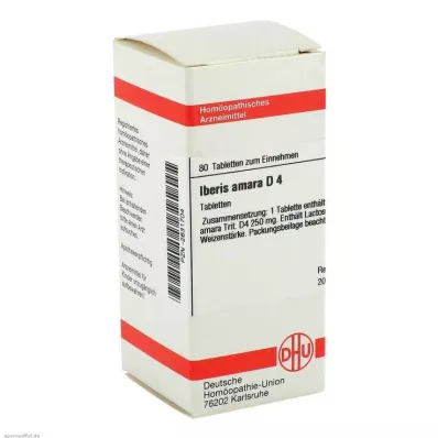 IBERIS AMARA D 4 compresse, 80 pz