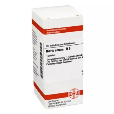 IBERIS AMARA D 6 compresse, 80 pz