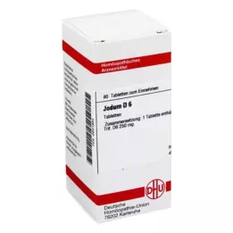 JODUM D 6 compresse, 80 pz
