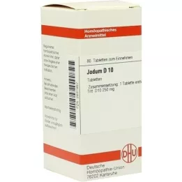 JODUM D 10 compresse, 80 pz