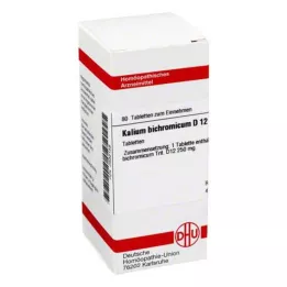 KALIUM BICHROMICUM D 12 compresse, 80 pz
