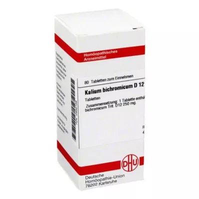 KALIUM BICHROMICUM D 12 compresse, 80 pz KALIUM BICHROMICUM D 12 compresse, 80 pz