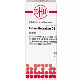 KALIUM FLUORATUM D 6 compresse, 80 pz