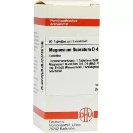 MAGNESIUM FLUORATUM D 4 compresse, 80 pz