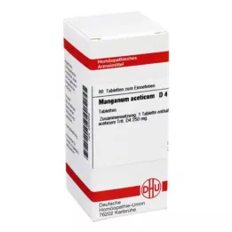 MANGANUM ACETICUM D 4 compresse, 80 pz
