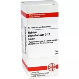 NATRIUM PHOSPHORICUM D 12 compresse, 80 pz