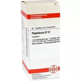 PHYTOLACCA D 12 compresse, 80 pz