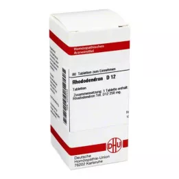RHODODENDRON D 12 compresse, 80 pz