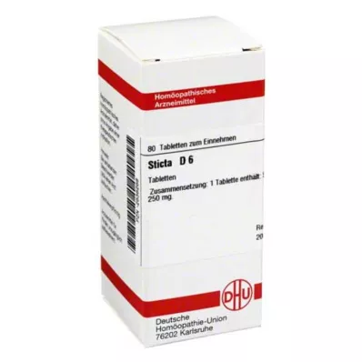 STICTA D 6 compresse, 80 pz STICTA D 6 compresse, 80 pz