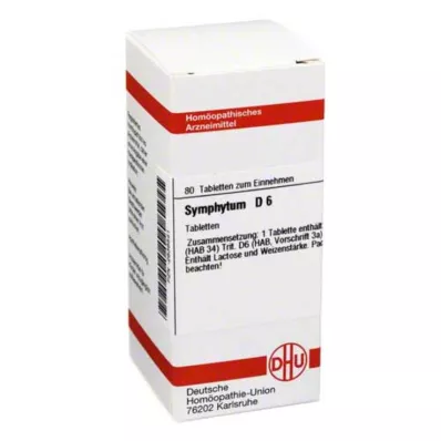 SYMPHYTUM D 6 compresse, 80 pz