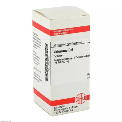 VALERIANA D 6 compresse, 80 pz