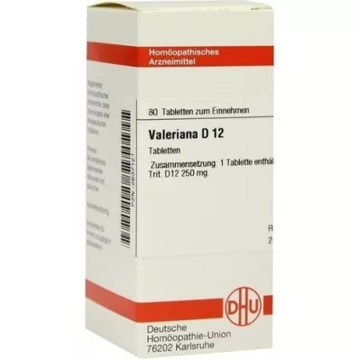 VALERIANA D 12 compresse, 80 pz