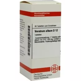 VERATRUM ALBUM D 12 compresse, 80 pz