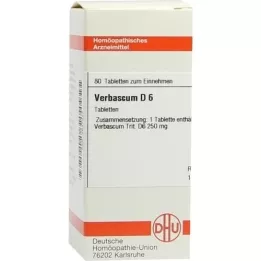 VERBASCUM D 6 compresse, 80 pz