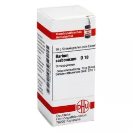 BARIUM CARBONICUM D 10 globuli, 10 g
