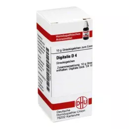 DIGITALIS D 4 globuli, 10 g