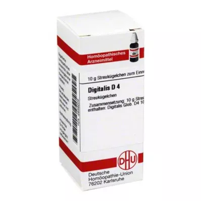 DIGITALIS D 4 globuli, 10 g