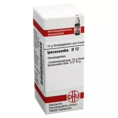IPECACUANHA D 12 globuli, 10 g IPECACUANHA D 12 globuli, 10 g