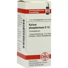 KALIUM PHOSPHORICUM D 12 globuli, 10 g