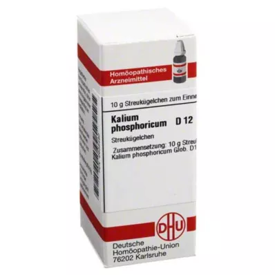 KALIUM PHOSPHORICUM D 12 globuli, 10 g KALIUM PHOSPHORICUM D 12 globuli, 10 g
