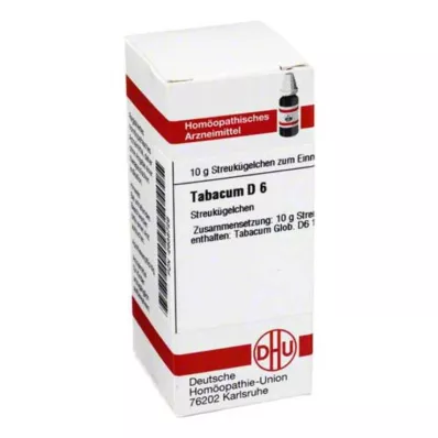 TABACUM D 6 globuli, 10 g