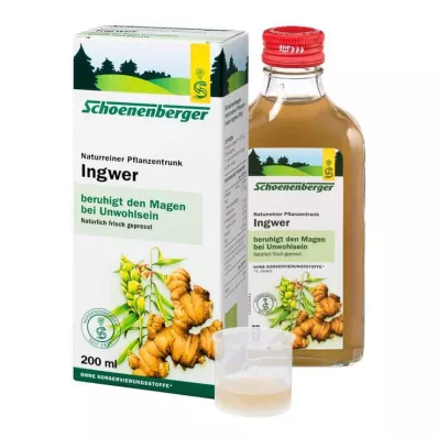 INGWER PFLANZENTRUNK Schoenenberger, 200 ml INGWER PFLANZENTRUNK Schoenenberger, 200 ml