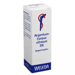 ARGENTUM CORPUS Vitreum D 6 gocce oculari, 10 ml