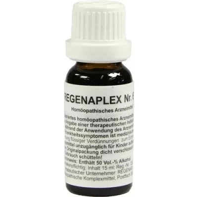 REGENAPLEX No.6 gocce, 15 ml