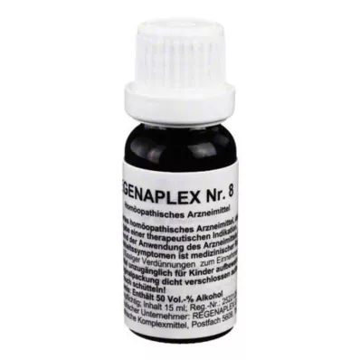 REGENAPLEX No.8 gocce, 15 ml REGENAPLEX No.8 gocce, 15 ml