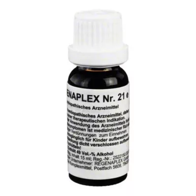 REGENAPLEX No.21 e gocce, 15 ml REGENAPLEX No.21 e gocce, 15 ml