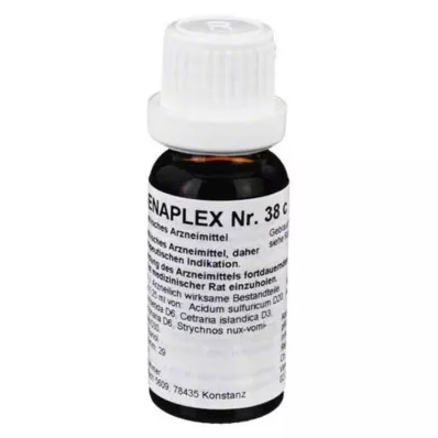 REGENAPLEX No.38 c gocce, 15 ml REGENAPLEX No.38 c gocce, 15 ml