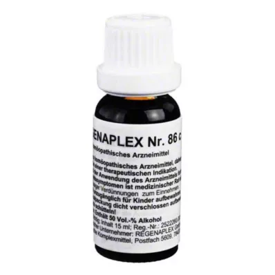 REGENAPLEX N.86 c gocce, 15 ml