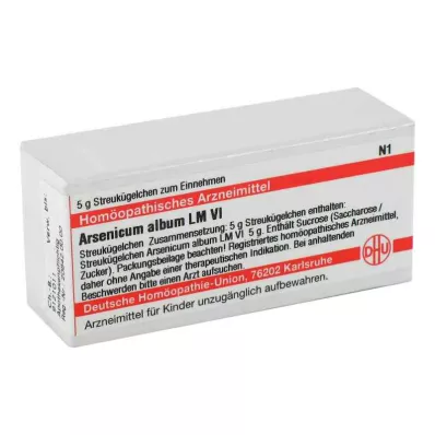 ARSENICUM ALBUM LM VI Globuli, 5 g