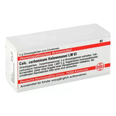CALCIUM CARBONICUM Hahnemanni LM VI Globuli, 5 g