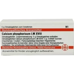 CALCIUM PHOSPHORICUM LM XVIII Globuli, 5 g