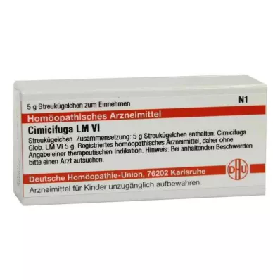 CIMICIFUGA LM VI Globuli, 5 g