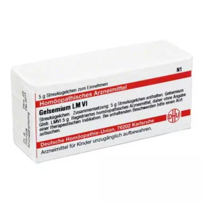 GELSEMIUM LM VI Globuli, 5 g GELSEMIUM LM VI Globuli, 5 g
