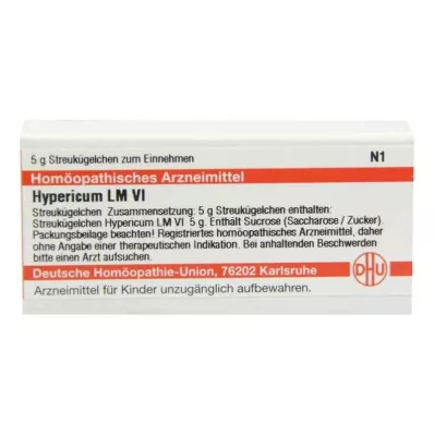 HYPERICUM LM VI Globuli, 5 g HYPERICUM LM VI Globuli, 5 g