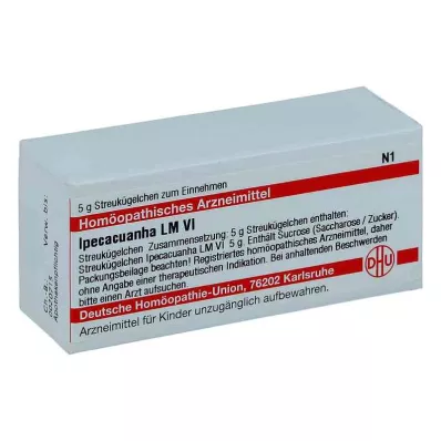 IPECACUANHA LM VI Globuli, 5 g IPECACUANHA LM VI Globuli, 5 g