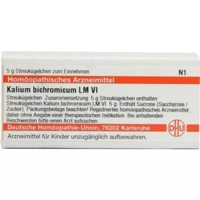 KALIUM BICHROMICUM LM VI Globuli, 5 g