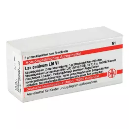 LAC CANINUM LM VI Globuli, 5 g