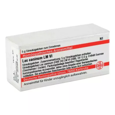 LAC CANINUM LM VI Globuli, 5 g