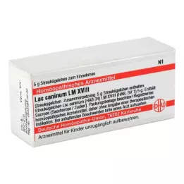 LAC CANINUM LM XVIII Globuli, 5 g