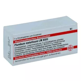 PLUMBUM METALLICUM LM XVIII Globuli, 5 g