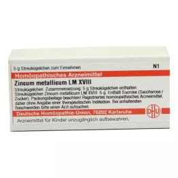 ZINCUM METALLICUM LM XVIII Globuli, 5 g