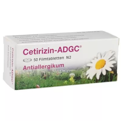 CETIRIZIN ADGC Compresse rivestite con film, 50 pz