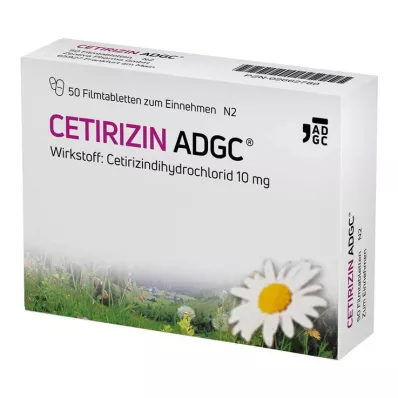 CETIRIZIN ADGC Compresse rivestite con film, 50 pz