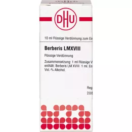 BERBERIS LM XVIII Diluizione, 10 ml